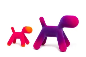 Kinder Magis Spielzeug | Möbel Für Das Kinderzimmer^Puppy, S, Fuchsie - Orange, Samt