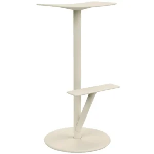Warm Nordic Sitzgelegenheiten-Magis Sequoia Barhocker, 76 cm, elfenbeinweiß