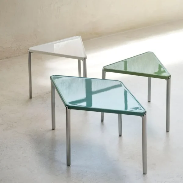 Magis Terrassenmöbel | Tische^Tambour Tisch, niedrig, 44 cm, Weiß - Grün