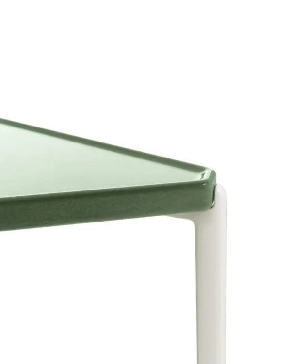 Magis Terrassenmöbel | Tische^Tambour Tisch, niedrig, 44 cm, Weiß - Grün