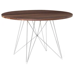 Magis Tische-XZ3 Tisch, 120 cm, Chrom - Walnuss