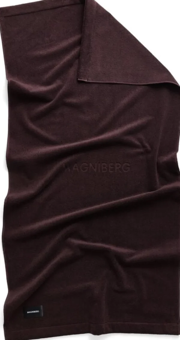 Magniberg Badezimmertextilien^Gelato Badelaken, 100 x 180 cm, Cherry Brown
