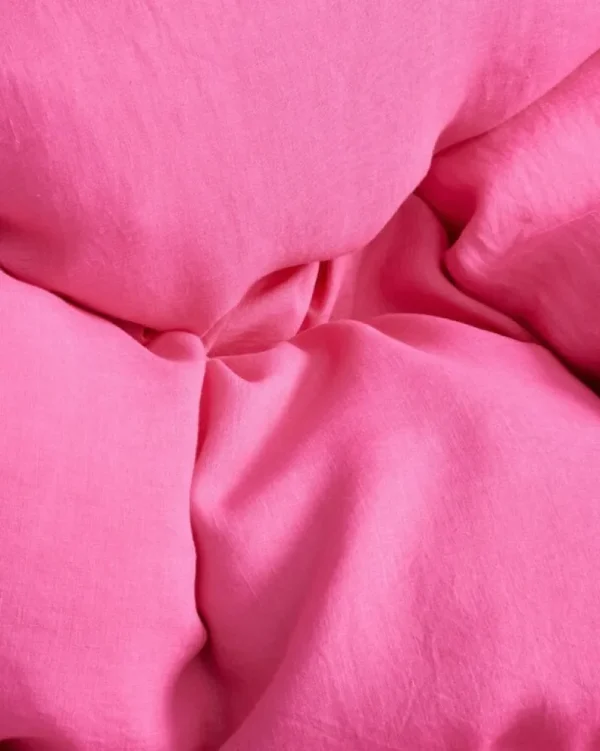 Magniberg Bettwäsche^Mother Linen Bettbezug, fröhliches Pink