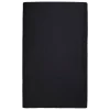 Magniberg Bettwäsche^Mother Poplin flaches Bettlaken, Schwarz