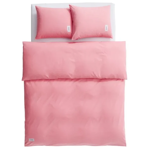 Magniberg Bettwäsche^Pure Poplin Bettbezug, Korallenrosa