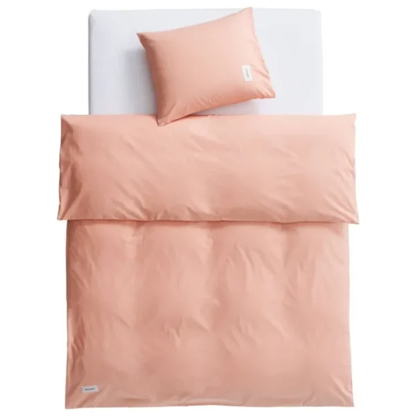 Magniberg Bettwäsche^Pure Poplin Kissenbezug, Pfirsichrosa