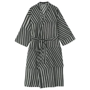 Marimekko Badezimmertextilien^Bademantel Kalasääski, naturweiß - anthrazit
