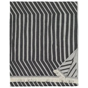 Marimekko Auf Reisen | Badezimmertextilien^Badetuch Kalasääski, 100 x 180 cm, naturweiß - anthrazit