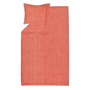 Marimekko Bettwäsche^Bettbezug Piccolo, 150 x 210 cm, warmes Orange - hellrosa