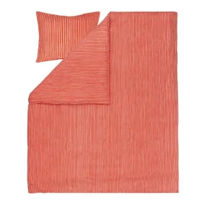 Marimekko Bettwäsche^Bettbezug Piccolo, 240 x 220 cm, warmes Orange - hellrosa