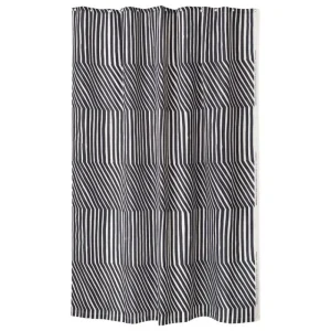 Marimekko Badezimmertextilien^Duschvorhang Kalasääski, 180 x 200 cm, naturweiß - anthrazit