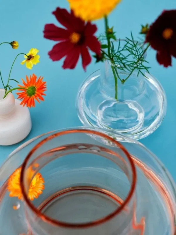AYTM Vasen-Marimekko Flower Vase, puderblau