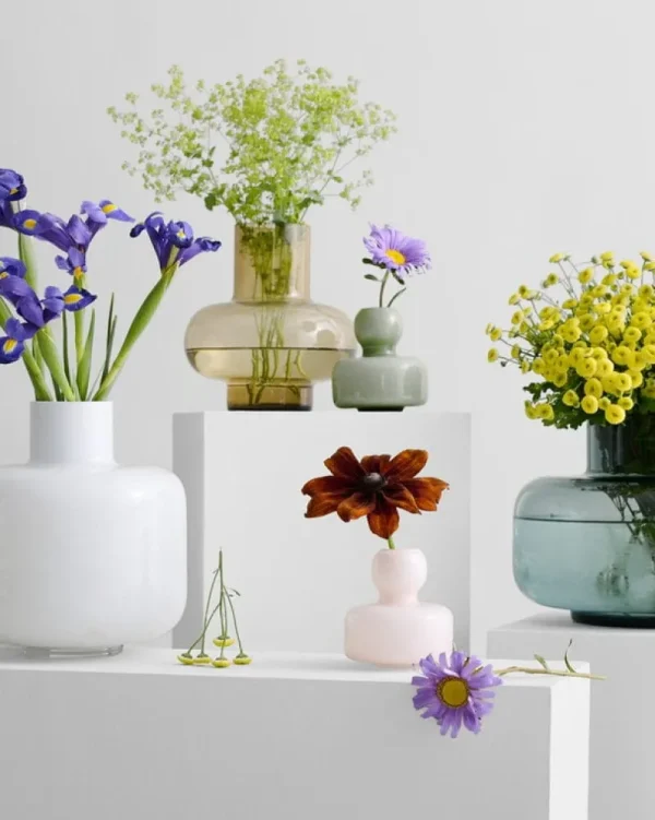 AYTM Vasen-Marimekko Flower Vase, puderblau