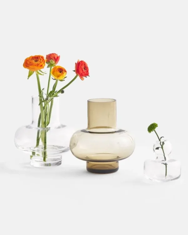 Fundamental Berlin Vasen-Marimekko Flower Vase, transparent
