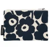 Marimekko Taschen | Kultur- Und Kosmetikbeutel^Kaika Mini Unikko Beutel, Dunkelblau