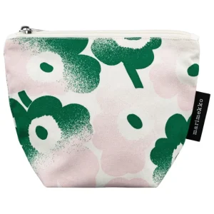 Marimekko Taschen | Kultur- Und Kosmetikbeutel^Kait Mini Unikko Häivähdys Kosmetiktasche, naturweiß - pink - grün