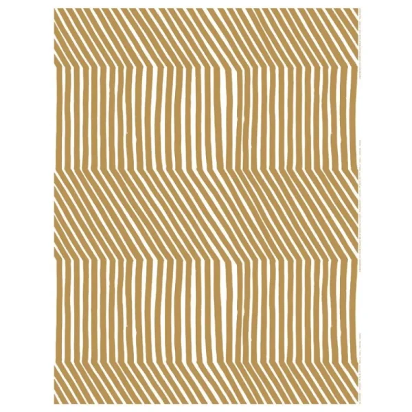 Marimekko Stoffe^Kalasääski Baumwollstoff, weiß - Stroh