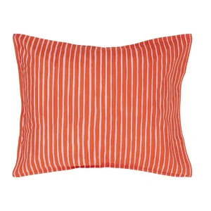 Marimekko Bettwäsche^Kissenbezug Piccolo, 50 x 60 cm, warmes Orange - hellrosa