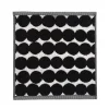 Marimekko Badezimmertextilien^Kleines Handtuch Räsymatto, schwarz - weiß