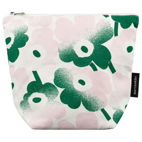 Marimekko Taschen | Kultur- Und Kosmetikbeutel^Kosmetiktasche Kaje Mini Unikko Häivähdys, off-white - pink - grün
