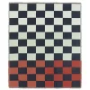 Marimekko Decken Und Überwürfe^Kukko ja Kana Decke, 130 x 170 cm, naturweiß-blau-orangerot