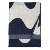 Marimekko Badezimmertextilien^Lokki Handtuch, Cremeweiß – Dunkelblau