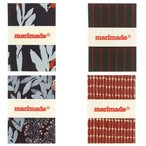 Marimekko Schreibwaren^Marimade Notizbuch mit Stoffeinband, A5