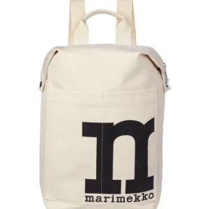 Marimekko Taschen^Mono Backpack Solid Rucksack, Baumwollweiß