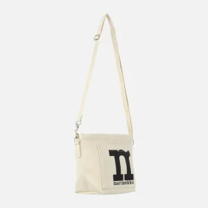 Marimekko Taschen^Mono Mini Crossbody Solid Schultertasche, Baumwollweiß