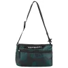 Marimekko Taschen^Neat Crossbody Unikko Umhängetasche, S, dunkelgrün - schwarz