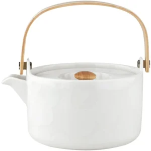 Marimekko Karaffen Und Krüge^Oiva - Unikko Teekanne, 0,7 l, Cremeweiß - Weiß