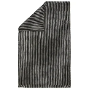 Marimekko Bettwäsche^Piccolo Bettbezug, 150 x 210 cm, schwarz - naturweiß