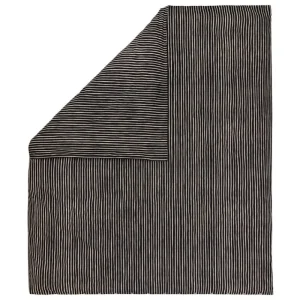 Marimekko Bettwäsche^Piccolo Bettbezug, 240 x 220 cm, schwarz - naturweiß