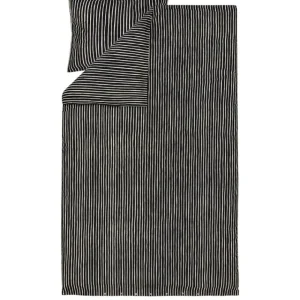 Marimekko Bettwäsche^Piccolo Bettbezug, 150 x 210 cm, schwarz - naturweiß
