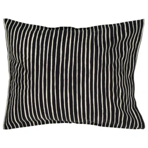 Marimekko Bettwäsche^Piccolo Kissenbezug, 50 x 60 cm, schwarz - naturweiß