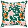 Marimekko Kissen^Pieni Green Green Kissenbezug, 50 x 50 cm, weiß - grün - pink - orange