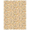 Marimekko Stoffe^Pieni Unikko Stoff, cremeweiß - beige - dunkelblau