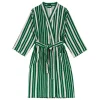 Marimekko Badezimmertextilien^Raide Bademantel, grün - pink