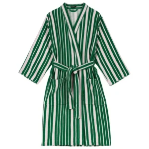 Marimekko Badezimmertextilien^Raide Bademantel, grün - pink