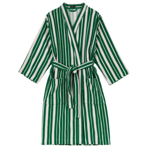 Marimekko Badezimmertextilien^Raide Bademantel, grün - pink