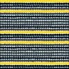 Marimekko Stoffe^Räsymatto Stoff, schwarz/gelb