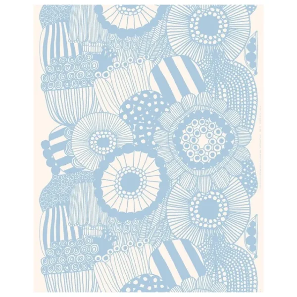 Marimekko Stoffe^Siirtolapuutarha Baumwolle, Baumwolle - Indigo