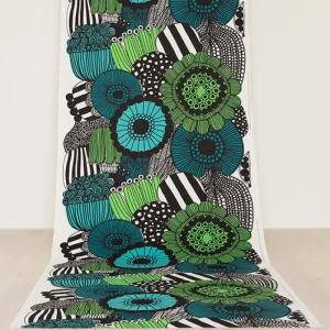 Marimekko Stoffe^Siirtolapuutarha Stoff, grün