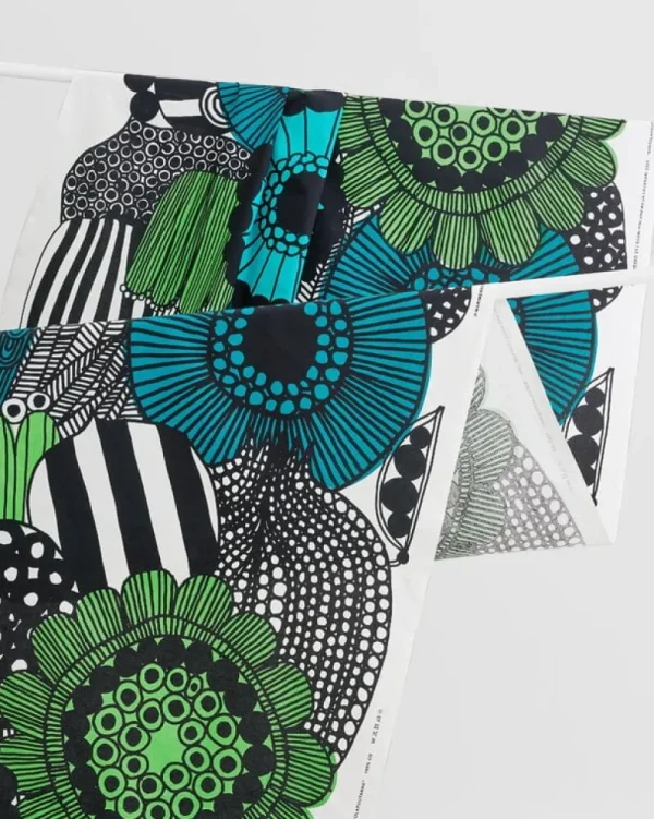 Marimekko Stoffe^Siirtolapuutarha Stoff, grün