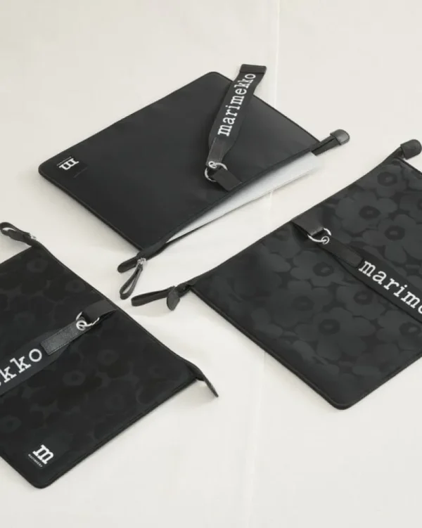 Marimekko Taschen^Sleeve 13" Solid Laptop-Hülle, schwarz