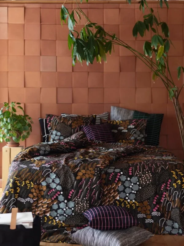 Marimekko Bettwäsche^Tiiliskivi Kissenbezug