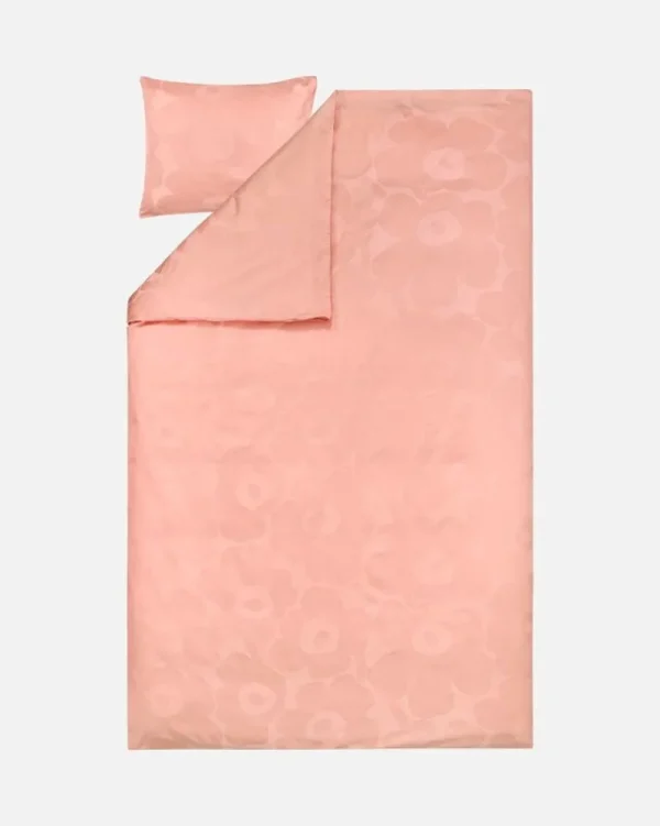 Marimekko Bettwäsche^Unikko Bettbezug, 150 x 210 cm, Hellrosa - Rosa