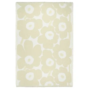 Marimekko Decken Und Überwürfe^Unikko Decke, 150 x 220 cm, natur - weiß