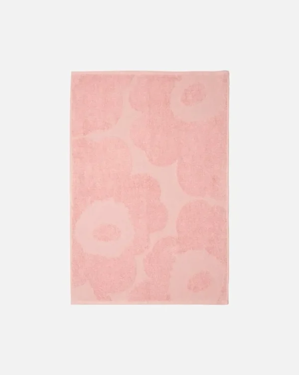 Marimekko Badezimmertextilien^Unikko Händehandtuch, Hellrosa - Rosa
