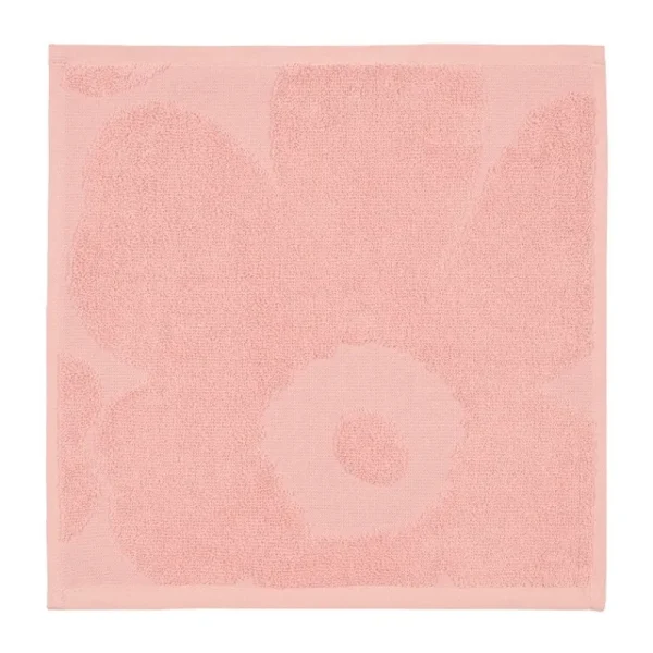 Marimekko Badezimmertextilien^Unikko Minihandtuch, Hellrosa - Rosa